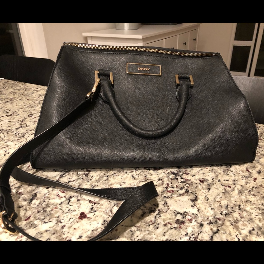 DKNY Saffiano Leather Purse